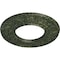 Ekena Millwork Daniela Ceiling Medallion (Canopies up to 3 7/8"), 8"OD x 3 7/8"ID x 1/2"P, Painted Turtle Crackle CM08DNPTC - alternate 2